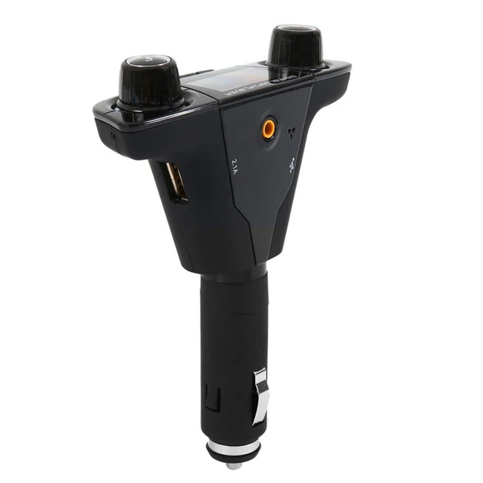 Hands-free Bluetooth автомобильный комплект fm-передатчик TF MP3-плеер ЖК-экран USB зарядное устройство NR