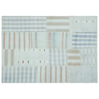 

Handmade Multicolor Vintage Patchwork Rug Area Rug 157x225 Cm-5'2''X7'5''