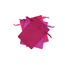 Маленький атласный мешок со шнурком индивидуальные украшения сумки оптом пользовательский Атлас сумка для ювелирных изделий подарок волос браслет гигиеническая косметика