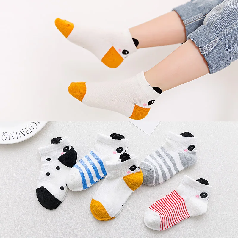 

Boat Socks New Spring Summer Mesh Children Baby Students Thin Breathable