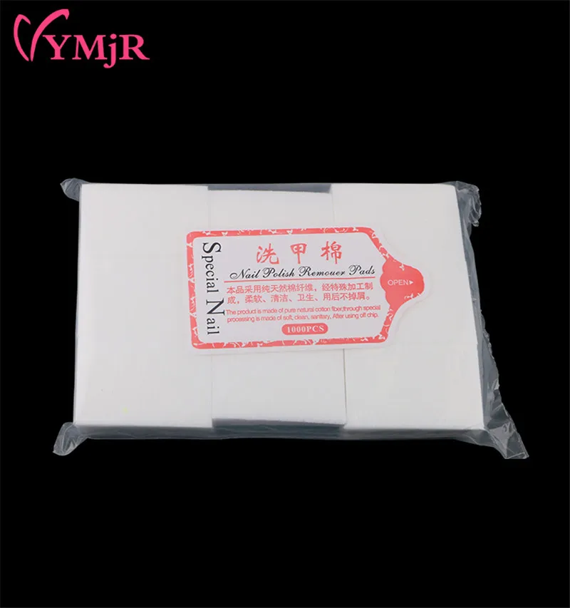 YMJR 600PCS жидкость для ватных дисков удаления лака Полотенца гель лак ногтей чистые