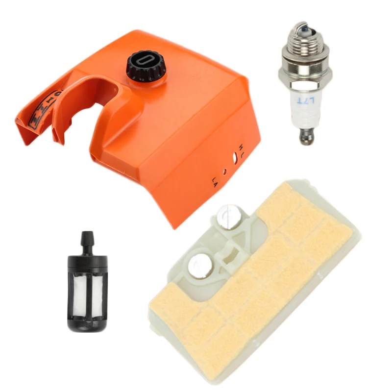 Крышка воздушного фильтра свечи зажигания для Stihl 029 039 MS290 MS310 MS390 бензопила садовые электроинструменты газонокосилка