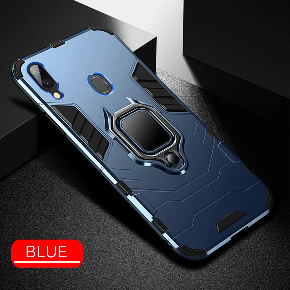 Роскошный силиконовый чехол для samsung Galaxy A50 A10 A30 A60 A80 Plus A90 A40S M10 M20 M30 A70 - Цвет: Blue
