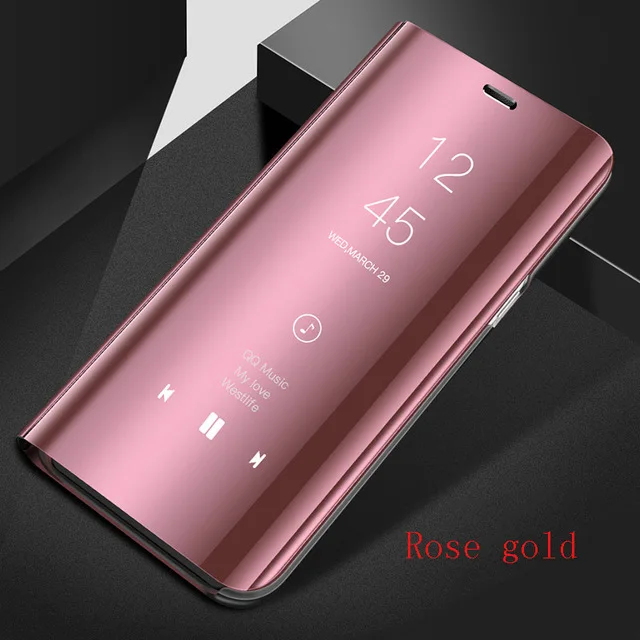 Чехол-книжка Smart mi rror для Xiao mi Red mi K20 Note 7 5 6 Note 8 Pro 8A 7A Go чехол s для Xiaomi mi 9t 8 9 Pro CC9 A2 A3 Lite