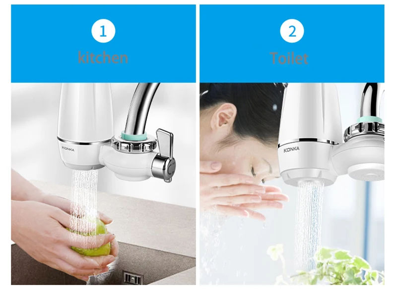 Бытовая система фильтров для воды Purificador de agua KONKA filtro de agua очиститель воды мини-кран