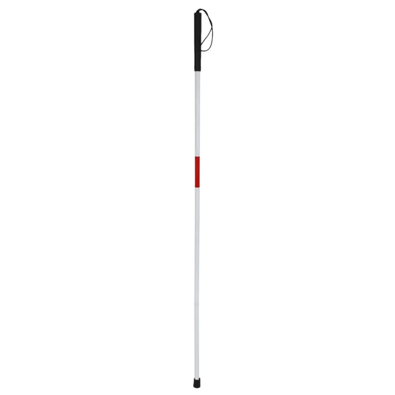 

Visually Impaired Crutch Cane Blind Walking Stick Walker Aluminium Easy Folding
