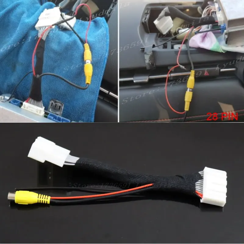 Rear View Camera For Mazda CX-3 CX3 CX 3 KD 2016~2020 / 6V HD CCD Reverse Backup Camera & 28 Pins Adapter cable For OEM Monitor