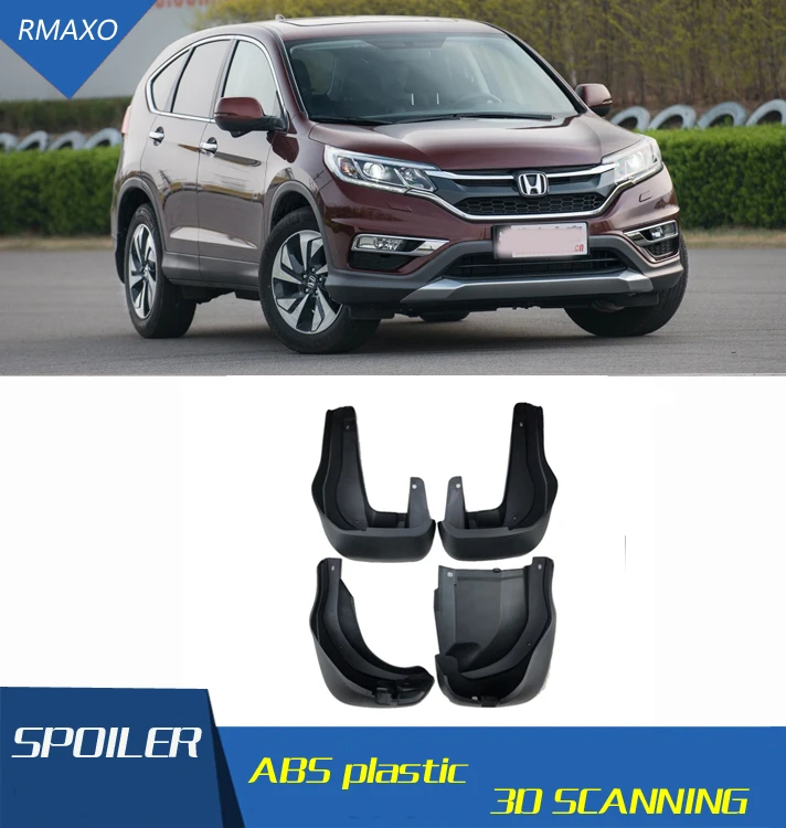 Брызговики передние для Honda CRV 2012 2016 с цветным и задним клапаном|Грязезащита| |