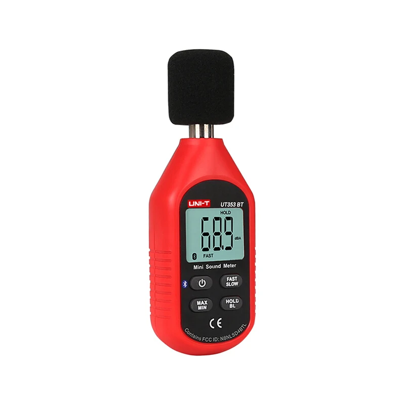 UNI-T UT353BT Bluetooth мини измеритель уровня шума децибел тест звуковой детектор высокая точность измерения подсветка анти-падение