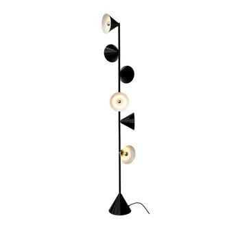 

Designer High Quality Ironwork Bars Hotel Art Decorate Floor Lamp Nordic Minimalist Home Study Living Room Bedroom Floor Lights