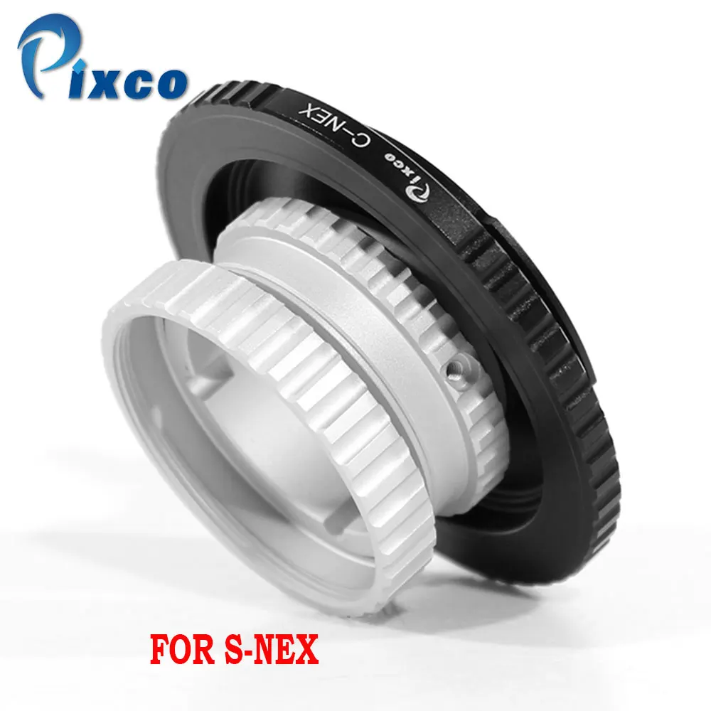 Pixco S-NEX адаптер объектива Костюм для S Крепление объектива к C крепление камеры+ C крепление пленочная линза к sony E Mount NEX камеры