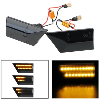 

LEEPEE For Opel Vectra C 2002-2008 Flowing Water Light LED Car Dynamic Side Marker Signal Lamp Blinker Light Turn Signal Light