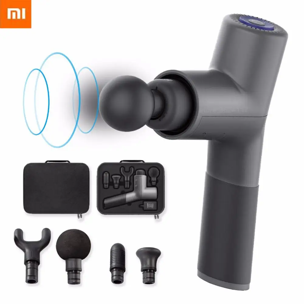 

2020 Xiaomi Yunman Fascia Gun Pro Design Deep Pressure Body Massager Fit Gun Massager Electric Fascia Gun Muscle Massage Gun