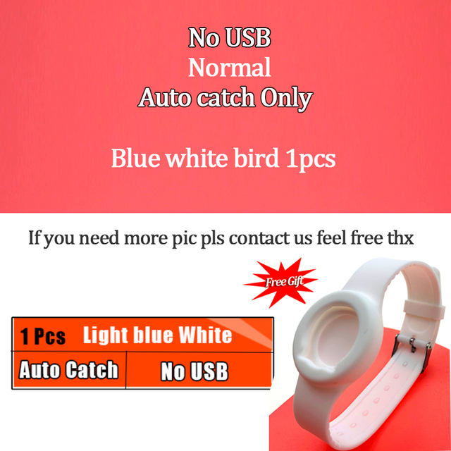 Bracelet For Powermon Go Plus Wristband Bracelet Device Bluetooth-Compatible For IOS For Android Manual /Auto catch Version