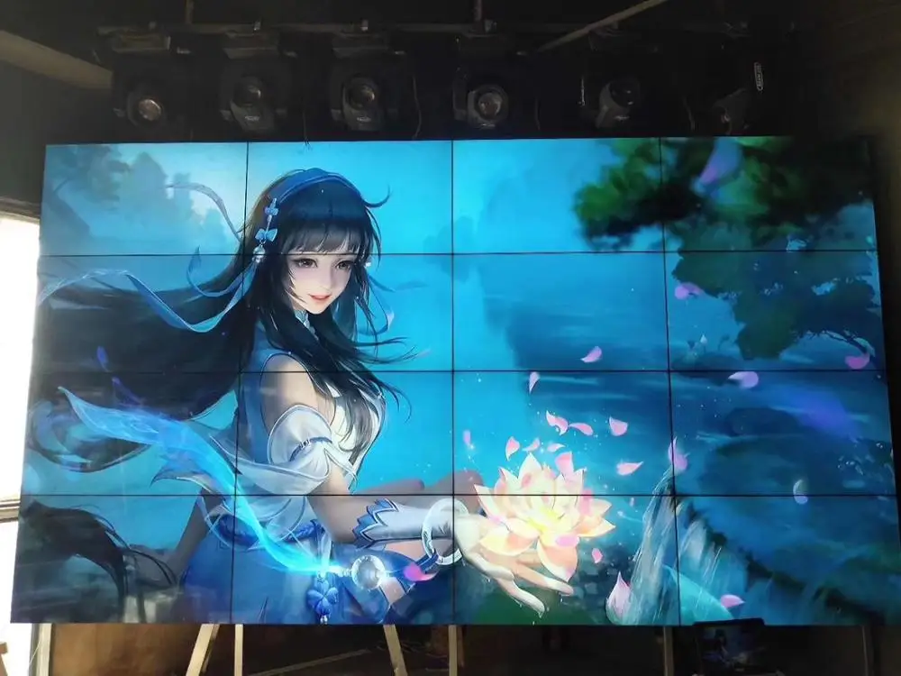 3,5 мм Безель 3*3 шт 46 ''55'' дюймовые мозаичные мониторы lcd видеостены