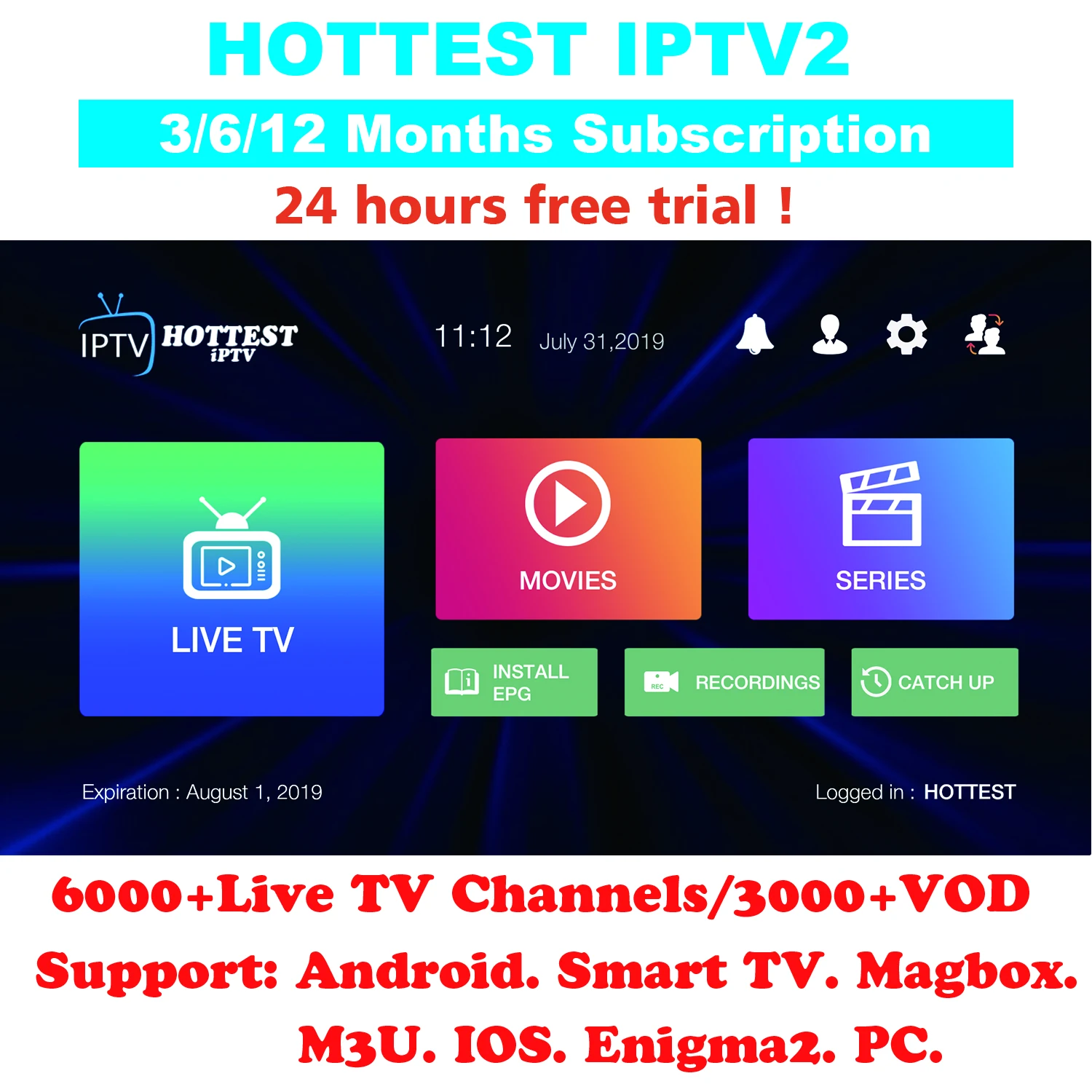 

Arabic French Portuguese Dutch German Italy Spain Latino Brazil Belgium Sweden US CA IPTV Subscription for Android TV Box M3U