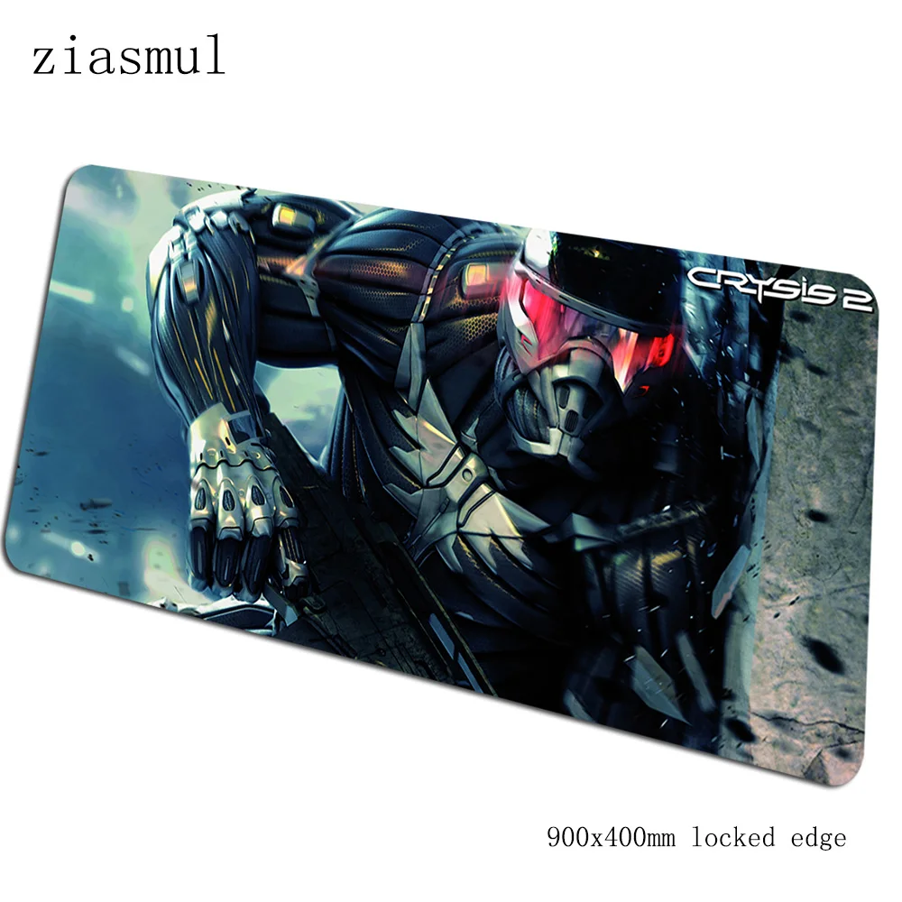 Коврик для мыши Crysis 900x400x2 мм Коврик для компьютерной мыши, игровые аксессуары, горячие продажи, игровые коврики и чехлы, pc gamer - Цвет: size900x400x2mm