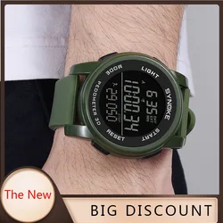 Reloj de moda para hombre, cronógrafo electrónico multifunción, resistente al agua, para deportes de Montañismo al aire libre