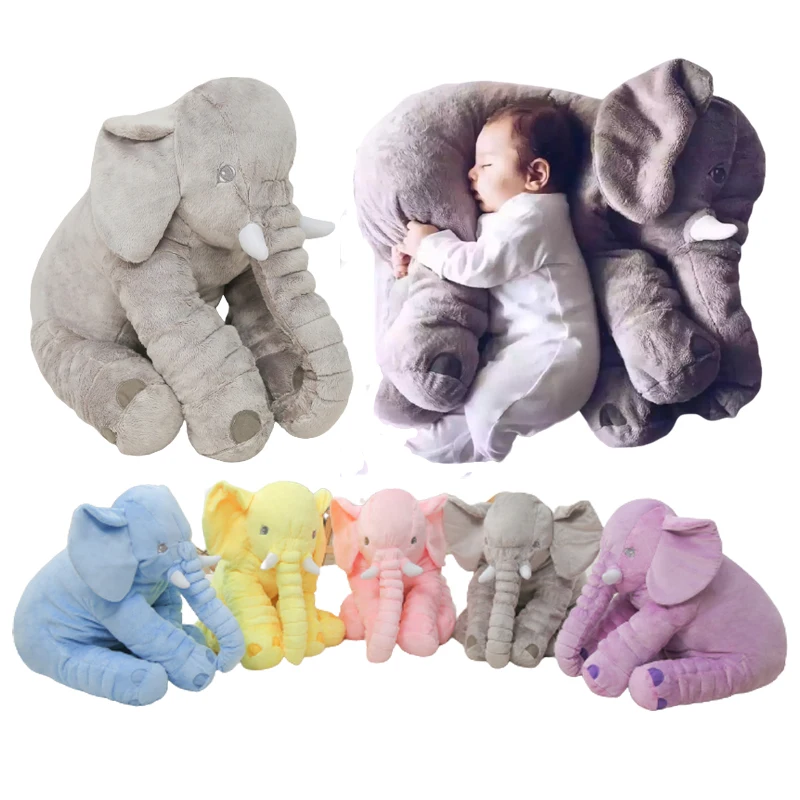 Elephant Soft Toys Plush Animals Stuffed Doll Toys Baby Bed Decor Kids Gift 