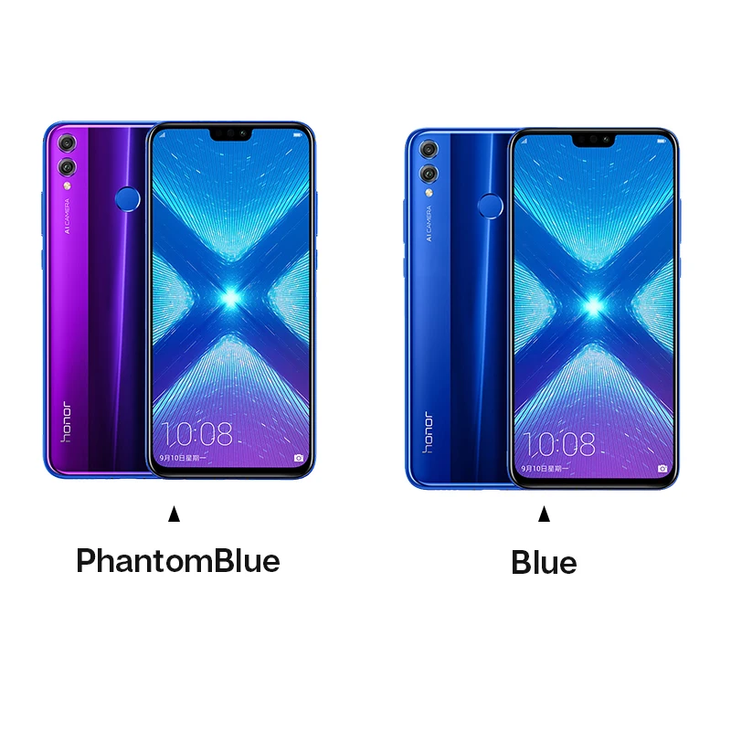  Google Play Honor 8X 8 X Smartphone Global Rom 4GRAM 64G/128G Kirin 710 Octa Core 6.5'' 20MP Dual R