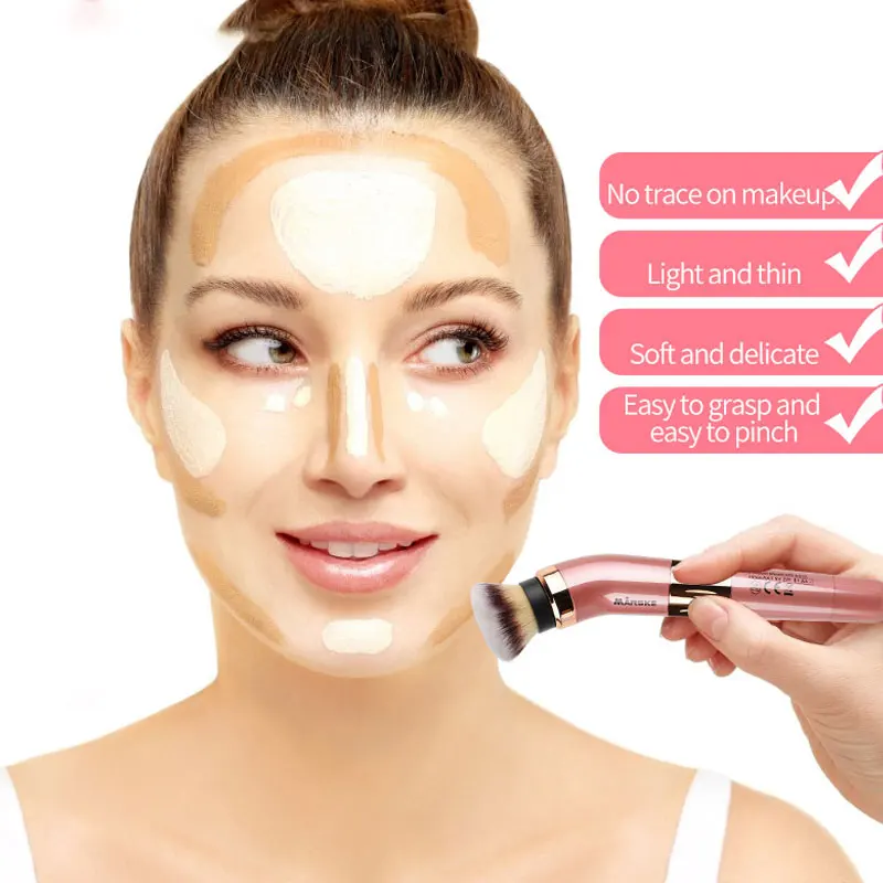 

Electric Makeup Brush BB Cream Foundation Loose Powder Blush Brushes With 360 Degree Rotating Head Beauty Tool