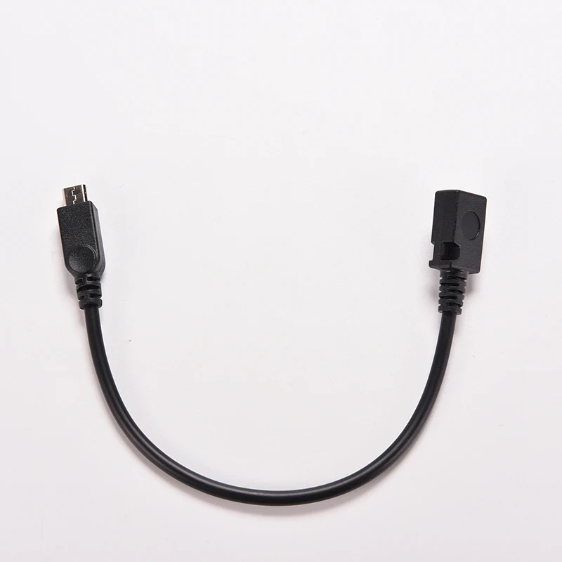 USB Aux Adapter USB Mini Cable 20cm M/F For Micro USB 2.0 Type B Male To Female Extension Cable Wire Extender Charging Cable Cord