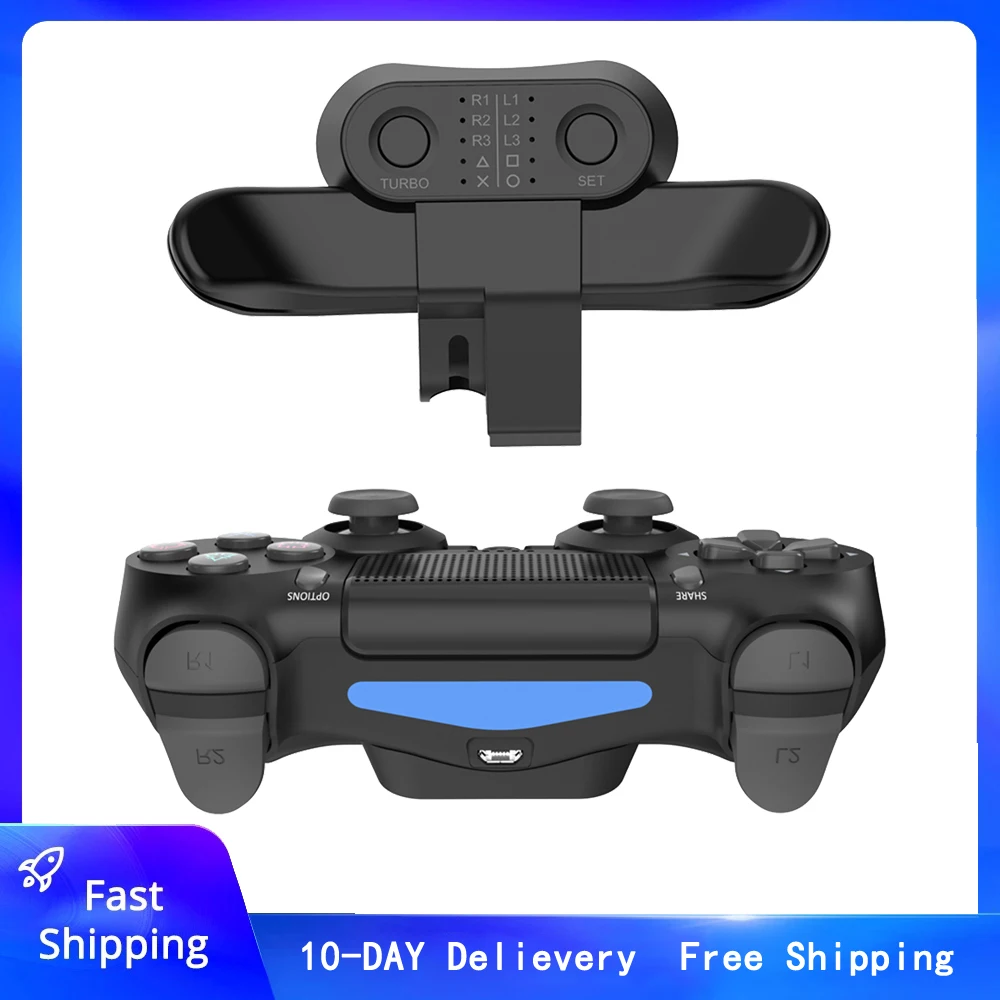 Controller Back Button Attachment for SONY PS4 Gamepad Rear Extension