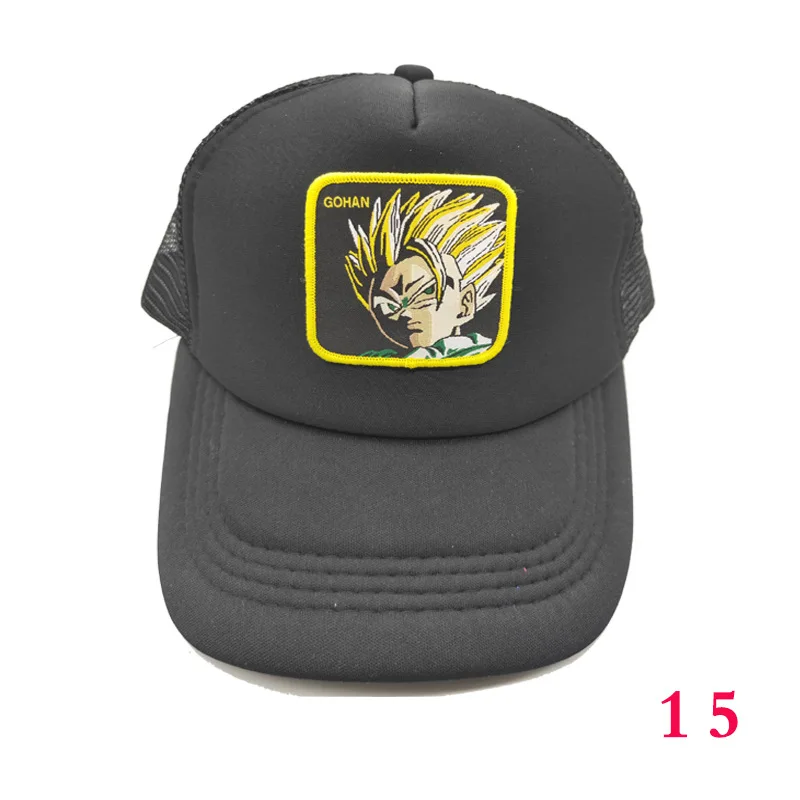 Мультяшная аниме gorra Dragon бейсбольная кепка дышащая летняя сетка вышивка бейсболка с возможностью регулировки размера Мужская и Женская Хип-хоп шляпа