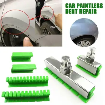 

NEW 6PCS Puller Slide Hammer Paint Free Depression Paintless Repair Kit Tool Tool Body Cars Car Dent Removal Repair Accesso X0D8