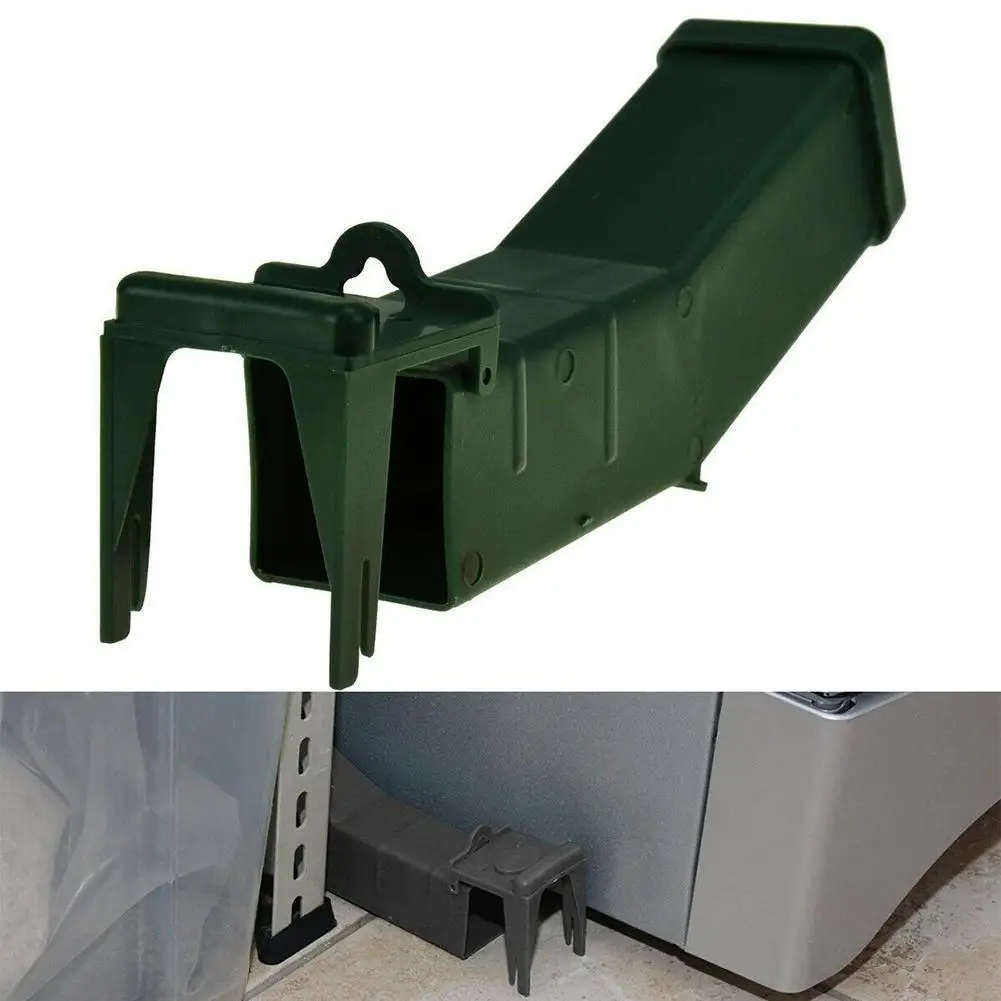

Reusable Plastic Mouse Rat Trap Receiver Rodent Pest Control Bait Box Cage Human N2L3