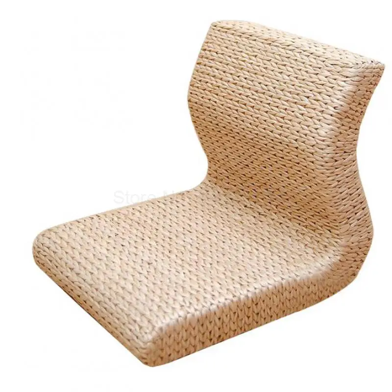 Ротанговый татами и стул для комнаты кресло без рук спинка ленивый стула с окном