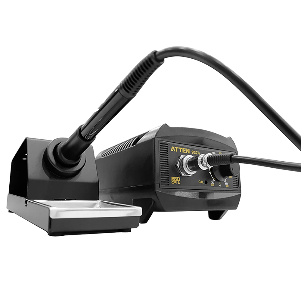 ATTEN AT937A 220 В светодиодный дисплей паяльная станция паяльник для наладочной станции сварочный стол бессвинцовый антистатический паяльник