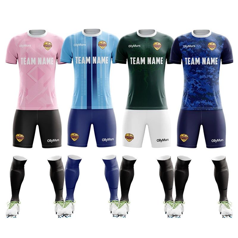 professional soccer team jerseys