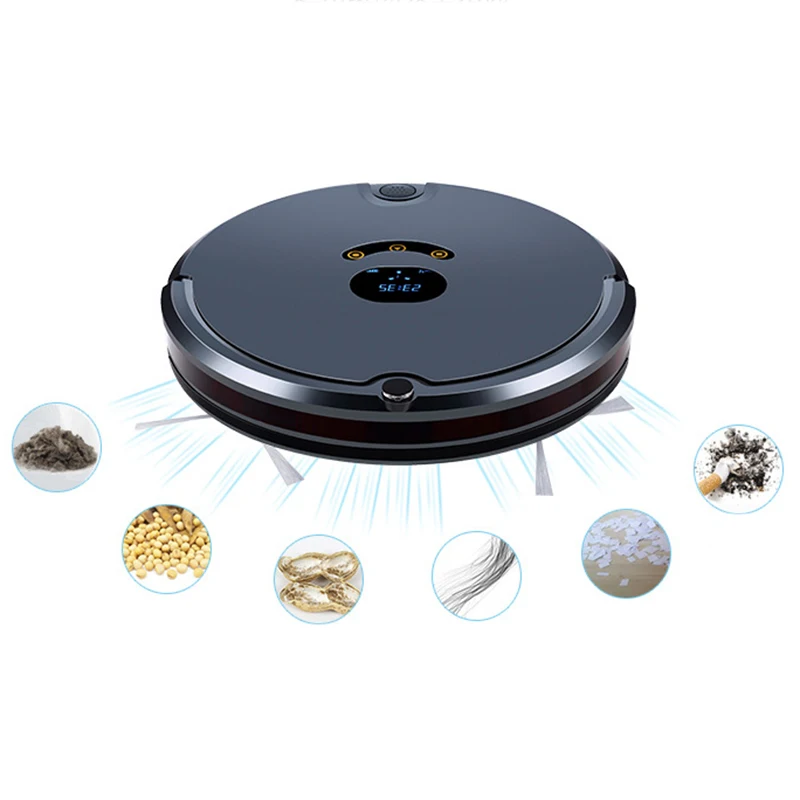  Intelligent Sweeping Robot Wireless Auto Rechargeable Smart Robot Vacuum Cleaner Wet and Dry Mini f