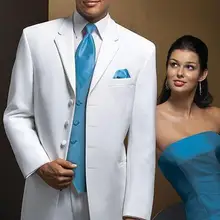 Custom Made Mens wedding suits Groom Tuxedos Wedding tuxedos Groomsmen Suit Best men Suit Jacket+Pants+Vest