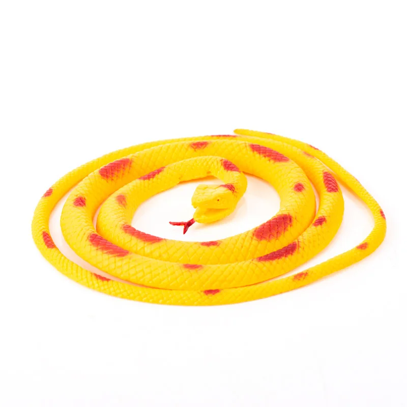 

Halloween Model Soft Silcone Snake Trick Toys Cauliflower Artificial Snake Model Toy Educational Toy