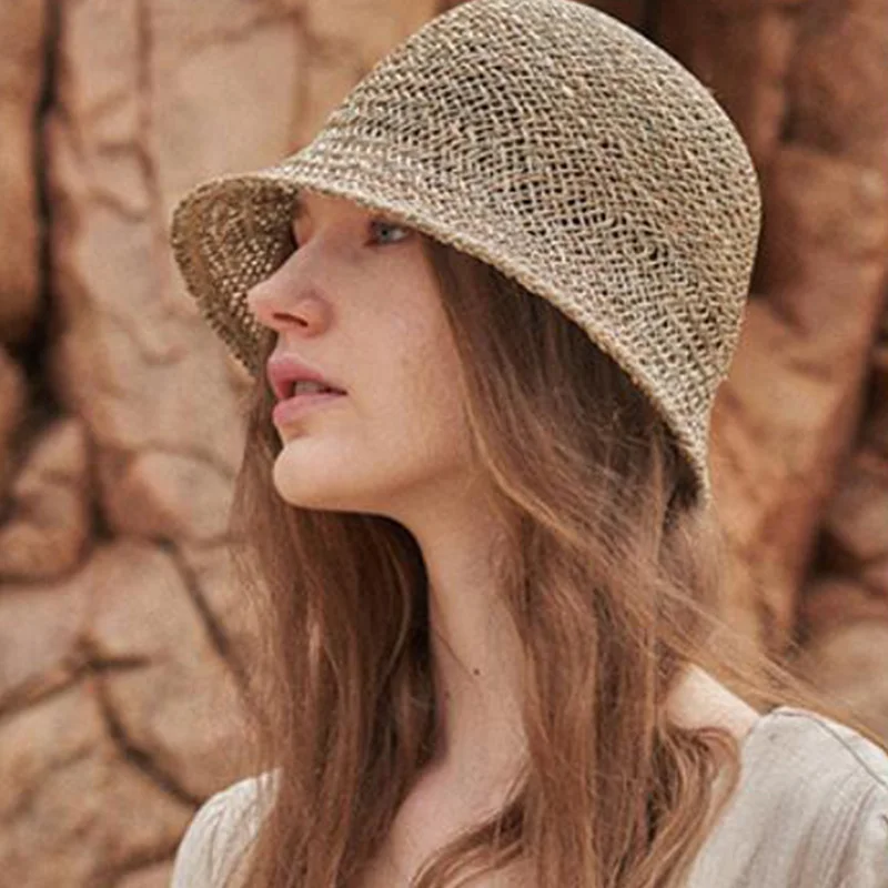 Short Brim Summer Church Hat Cap 