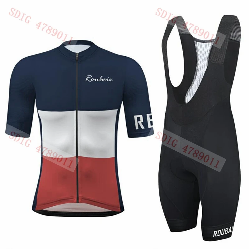 Комплект для велоспорта Roubaix, лето, Pro Team Racing RBX, футболка с коротким рукавом и шорты с нагрудником, комплекты для шоссейного велосипеда и горного велосипеда - Цвет: 8