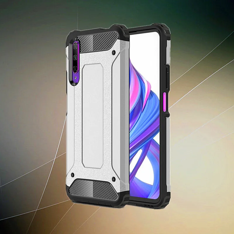 Чехол из ТПУ и ПК для Huawei Honor 9X китайская версия противоударный защитный чехол