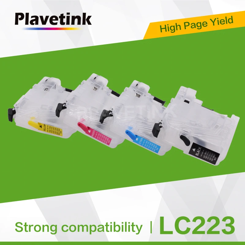 Plavetink принтер струйный картридж для LC223 LC221 LC225 LC227 LC229 для Brother LC 223 XL MFC-J4420DW J4620DW J4625DW J5320DW