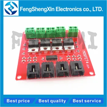 

Four Channel 4 Channel Way Route MOSFET Button IRF540 V4.0+ MOSFET Switch Module For Arduino DC Motor Drive Dmimmer Relay Board