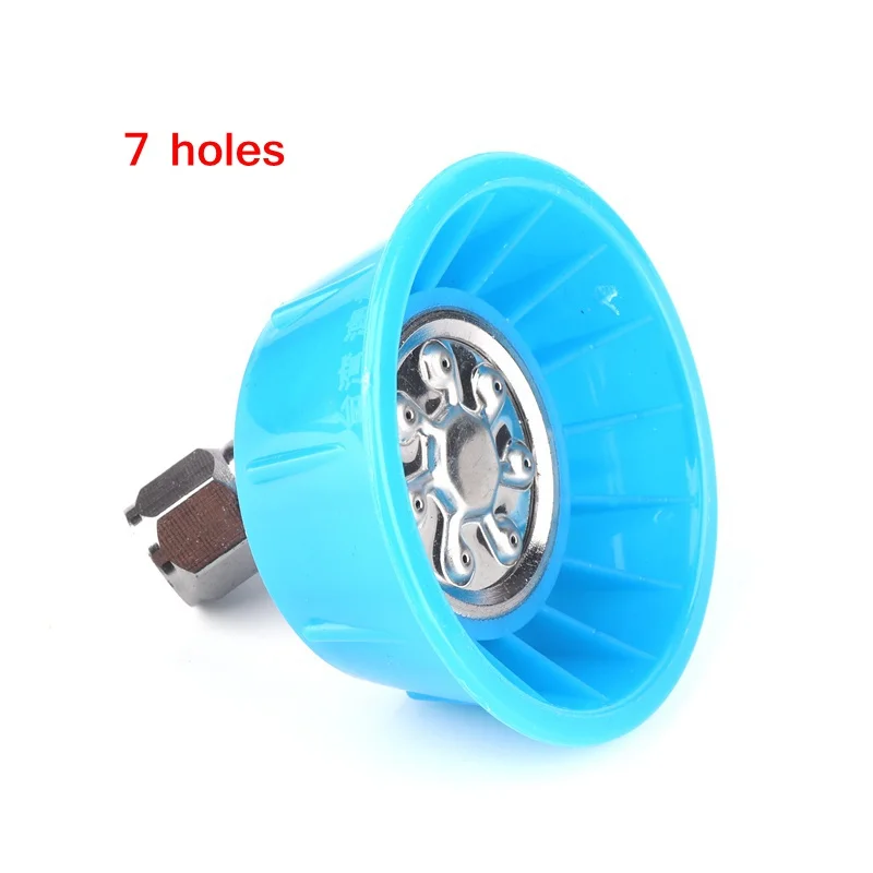7 holes Высокое давление ветрозащитный Опрыскиватель Сельскохозяйственный фруктовое дерево туман пестицид Spinkler садовое орошение Форсунка - Цвет: 7 holes