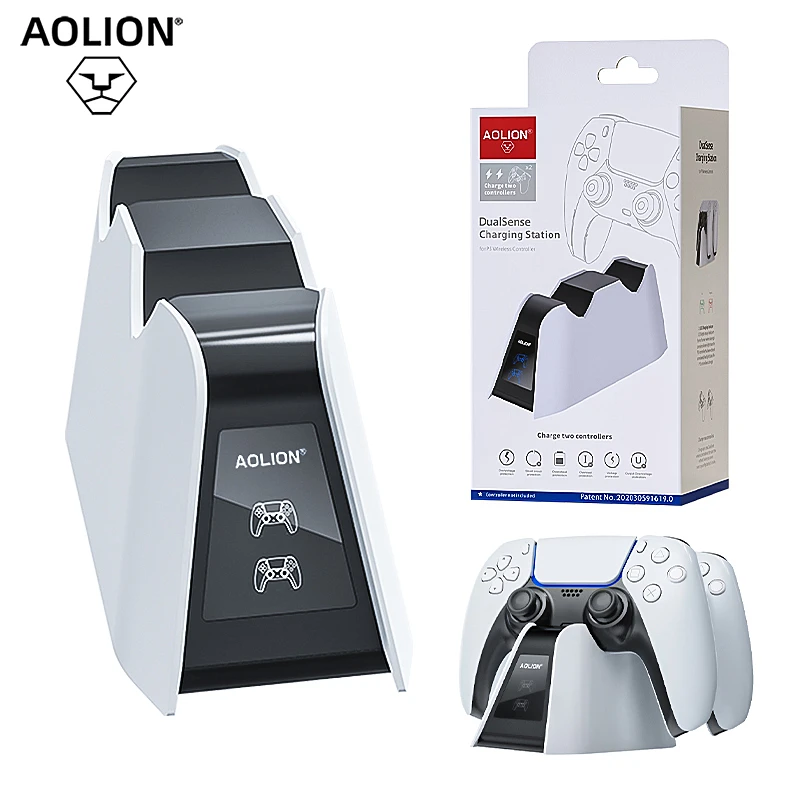 Caricabatterie Rapido Per Controller Ps5 Dock Station Di Ricarica Usb Type-C Per Accessori Sony Playstation 5