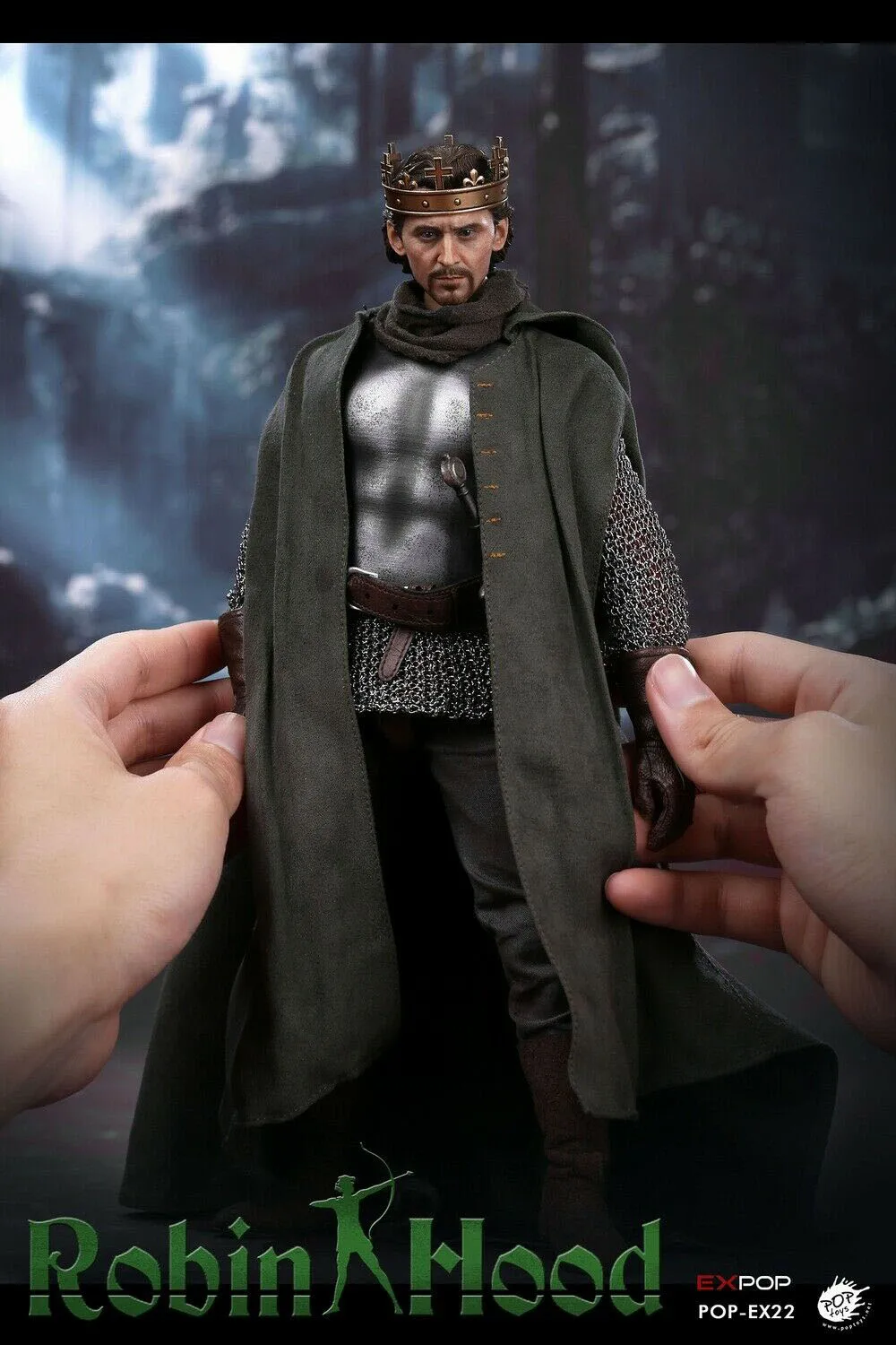 POPTOYS EX22A 1/6 король Англии Генрих V двойные Головы Фигурка для фанатов