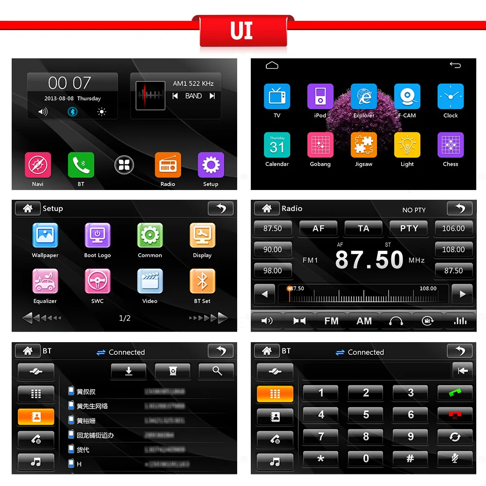 Excellent MEKEDE 2din Car DVD multimeida Player For audi A4 2002 -2008 RS4 with GPS navigation Car Autoradio BT 1080p video free shipping 25