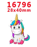 30 шт мультяшный персонаж плоское украшение из смолы PR 16439 - Цвет: 16796