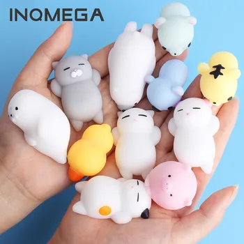 

5PCS Squishy Animal Toy Squeeze Mochi Rising Antistress Abreact Ball Soft Sticky Cute Funny Gift
