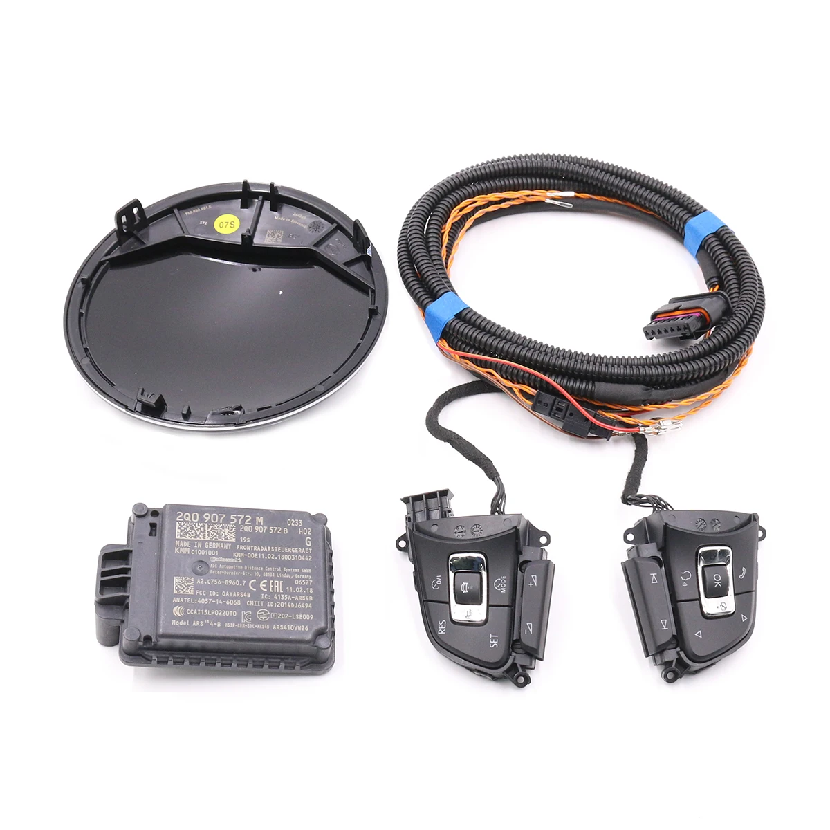 For Vw Tiguan Mk2 2q0 907 572 M Acc Adaptive Cruise Control Set