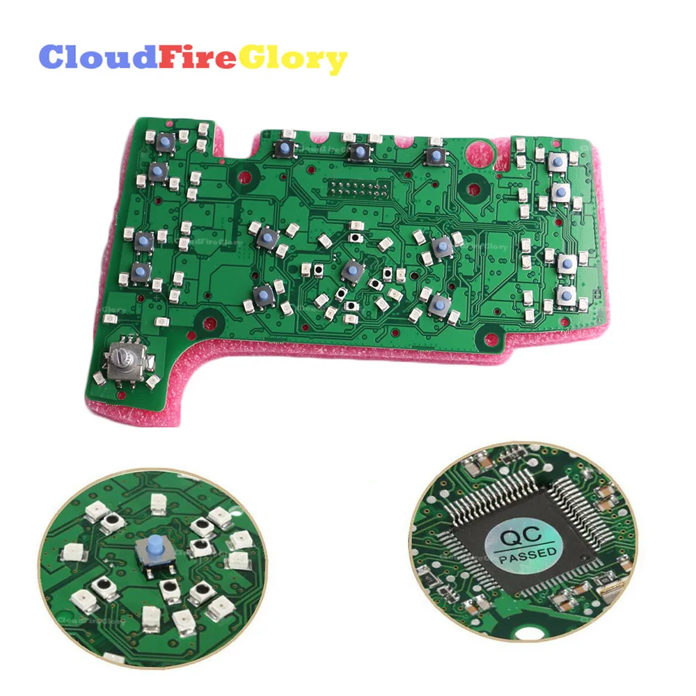 CloudFireGlory для Audi A6 Quattro C6 S6 Q7 MMI панель управления мультимедийным интерфейсом с Nav LHD