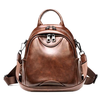 

NEW-Ladies Backpack Fashion Ladies Shoulder Bag Girls Bag Multi-Function Wild Travel Bag